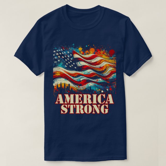 Camiseta América Forte (Frente do Design)