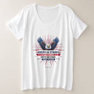 Camiseta América Forte - Espírito Negrito, Estilo Radiante
