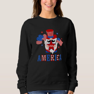 Camiseta America Gnome American Flag 4th Of July Family Mat