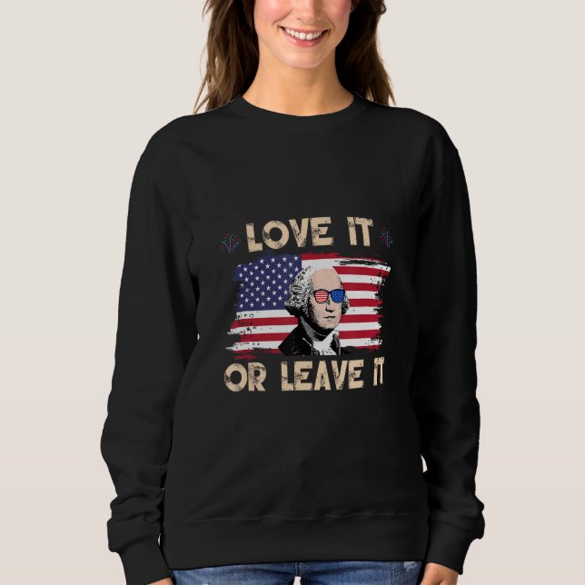 Camiseta America Love It Or Leave It 4 (Frente)
