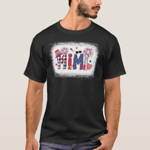 Camiseta America Mimi Chinelos Fireworks Patriotic Mimi 4