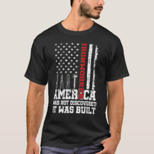 Camiseta América Não Foi Descoberto Que Foi Construído I
