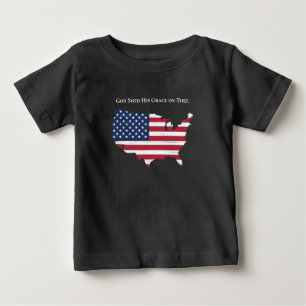 Camiseta América, o lindo Deus enfeitiçou Sua Graça em T