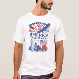 Camiseta América, O Tributo Patriótico Corajoso