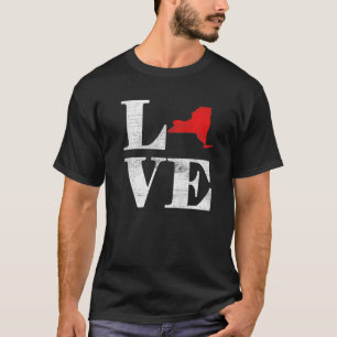 Camiseta América Orgulhosa Bandeira do Estado Cidadão Mapa 