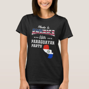 Camiseta América Paraguai Partes Paraguai Mapa Estados Unid