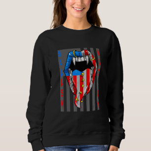 Camiseta América Patriótica Bravo Nação de Ballsy Moderna G