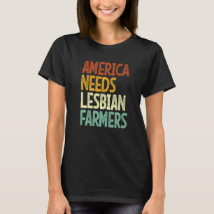 Camiseta América precisa de fazendeiros lésbicos 1