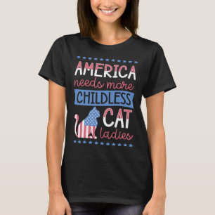 Camiseta América precisa de mais mulheres de gatos infantis