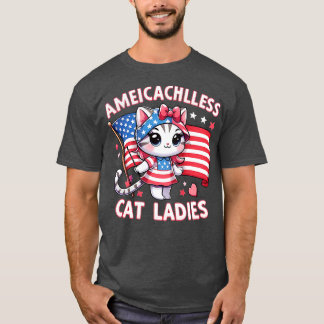 Camiseta América precisa de mulheres de gatos infantis