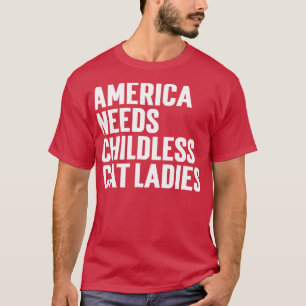Camiseta América precisa de mulheres de gatos infantis