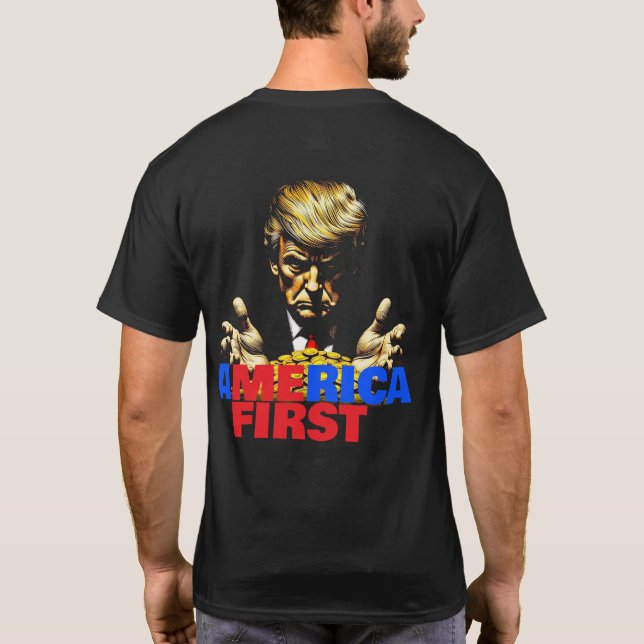 Camiseta America Primeiro (Verso)