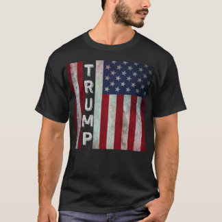 Camiseta América Primeiro com Trump