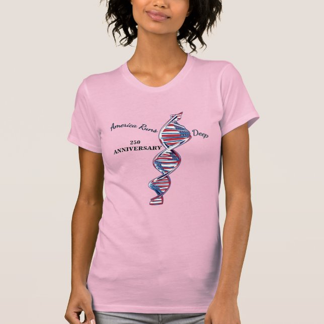 Camiseta America Runs Deep (Frente)