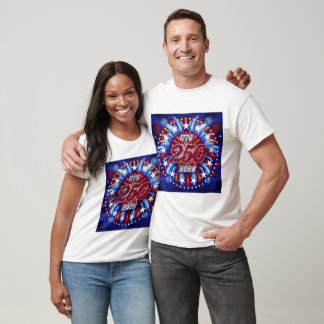 Camiseta America’s 250th Birthday 1776-2026 Graphic Firew