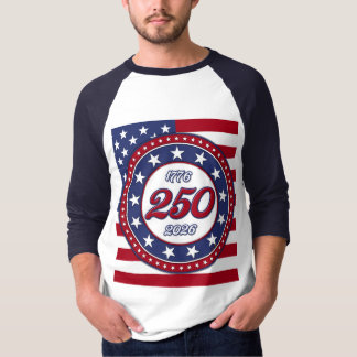 Camiseta America’s 250th Birthday With USA Flag
