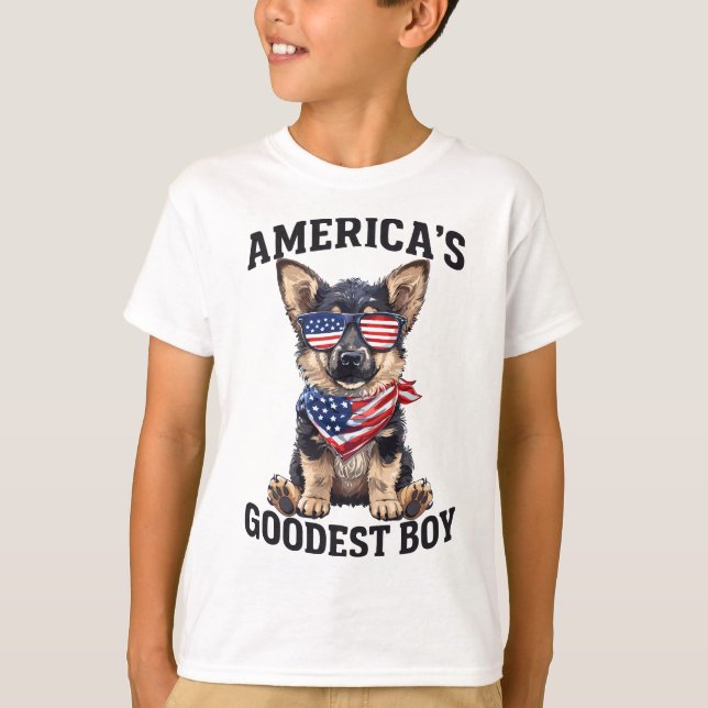 Camiseta America’s Goodest Shepherd (Frente)