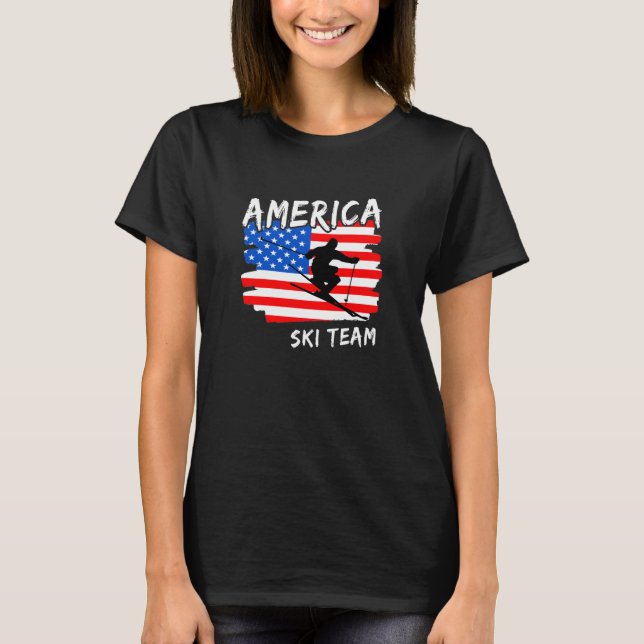 Camiseta America Ski (Frente)