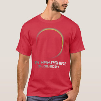 Camiseta América total Solar Eclipse New Hampshire 2024 Ast