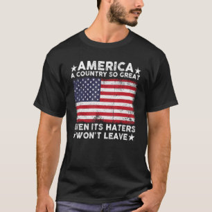Camiseta América, um país tão Excelente, até seus chapéus g