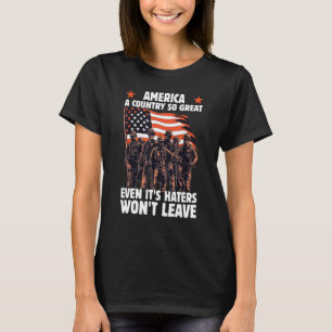 Camiseta América Um País Tão Excelente Que Até os Invejante