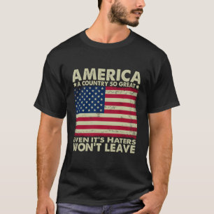 Camiseta América Um País Tão Excelente Que Nem Mesmo É Ers