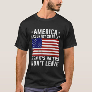Camiseta América Um País Tão Excelente Que Nem Mesmo É Ers