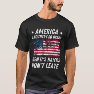 Camiseta América Um País Tão Excelente Que Nem Mesmo É Ers