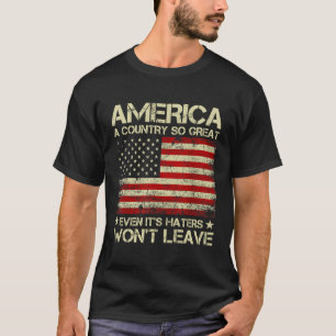 Camiseta América Um País Tão Excelente Que Nem Mesmo É Ers