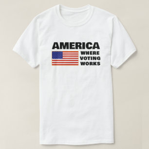 Camiseta America, Where Voting Works