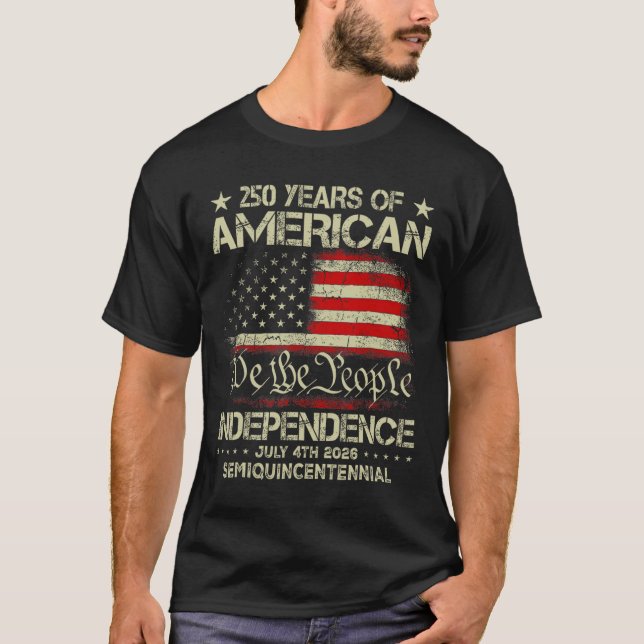 Camiseta American 250th Anniversary Celebration 250 Years U (Frente)