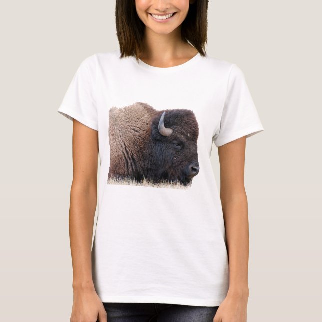 Camiseta American Bison Buffalo (Frente)