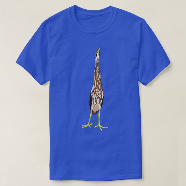 Camiseta American Bittern (Frente do Design)