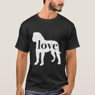 Camiseta American Bulldog Bully Adora Um Gráfico De Estilo