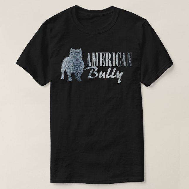 Camiseta American Bully 5 (Frente do Design)