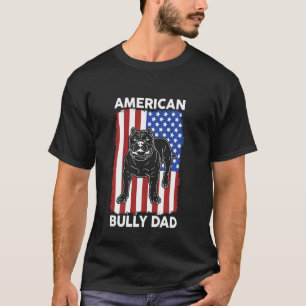 Camiseta American Bully Pai Dog Owner Dog Pai American Bull