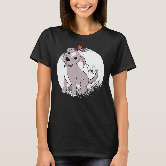 Camiseta American Bully Pet Doméstico Pitbull Dog Lov (Frente)