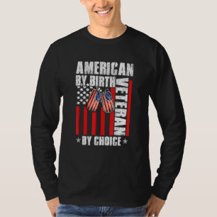 Camiseta American By Birth Veteran By Choice