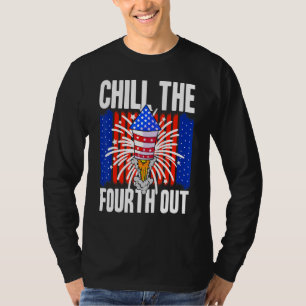 Camiseta American Chill O Quarto Fora Dos Eua 4 De Julho