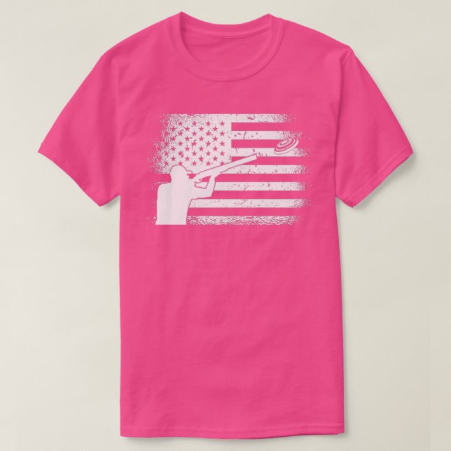 Camiseta American Clay Shoting (Frente do Design)