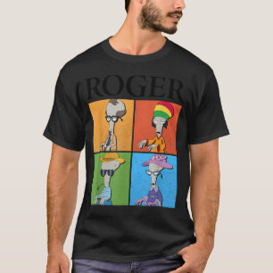Camiseta American Dad Roger Disfarces Pop Art