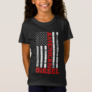 Camiseta American Diesel Flag Truck Turbo Brothers