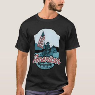 Camiseta American Discovery Trail - equitação de cavalo