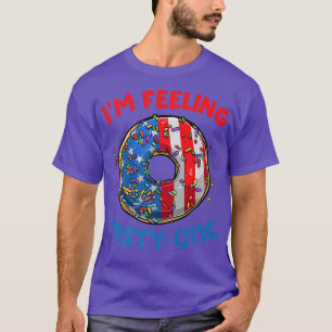 Camiseta American Donuts Baking Pastry Lover 4th of July Do