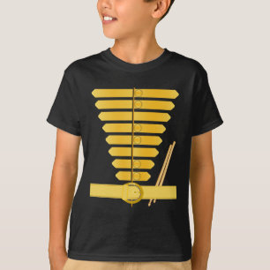 Camiseta American Drum Major Costume Marching Banda Uniform