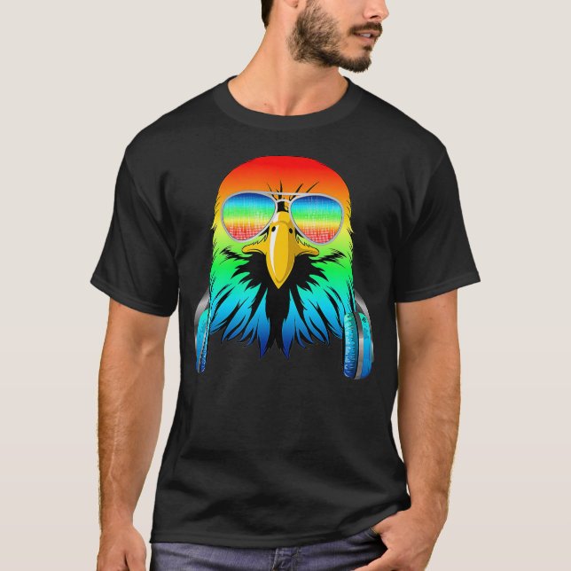 Camiseta American Eagle Music DJ - Bird Collection (Frente)