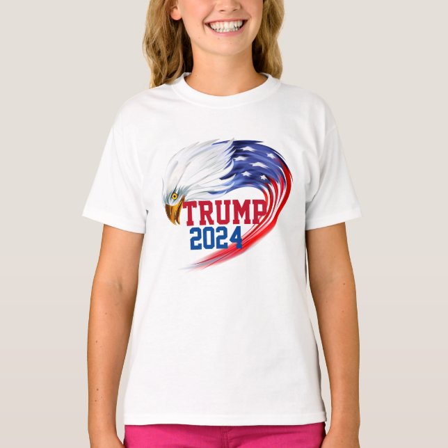 Camiseta American Eagle Trump 2024 (Frente)
