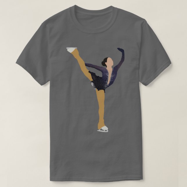 Camiseta American Figure Skater Alysa Liu (Frente do Design)