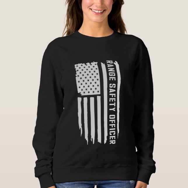 Camiseta American Firearm Instrutor Gun Range Safety Offi (Frente)