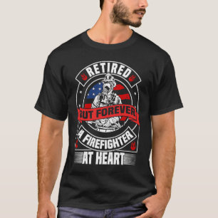 Camiseta American Firefighter Retiree (Retirada de Sinaliza